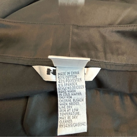 NYGARD black satin effect trouser dress pants sz 10 - Picture 4 of 10